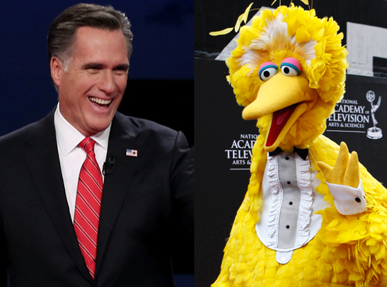 Mitt Romney, Big Bird Mitt Romney, Big Bird